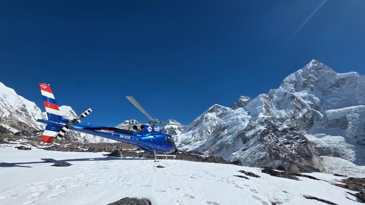 Basecamp Helicopter